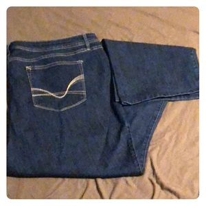 Woman’s plus size Dress Barn brand boot jeans